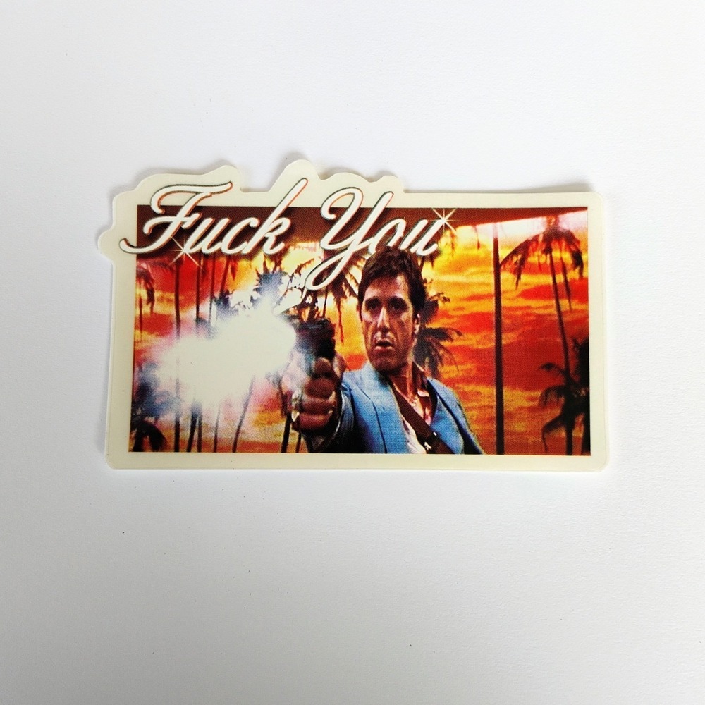 Serial Killer Clothing 1990's Vintage Skateboarding Surfing Sticker Streetwear